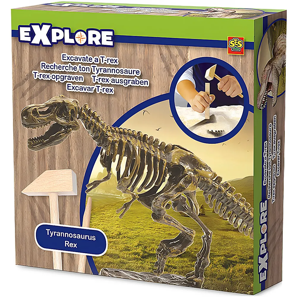 SES Explore T-Rex ausgraben