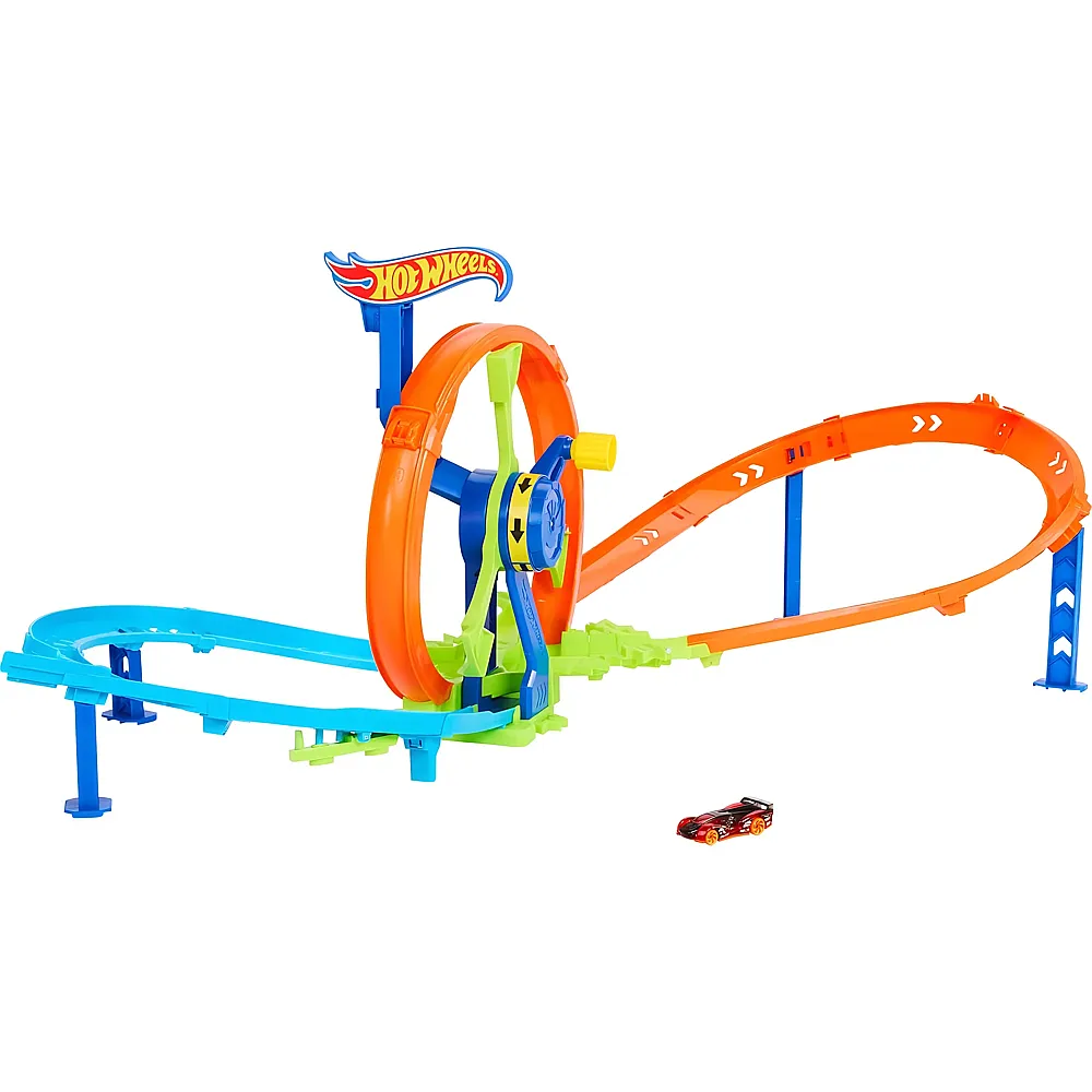 Hot Wheels Action Crank Crash Bahn 1:64