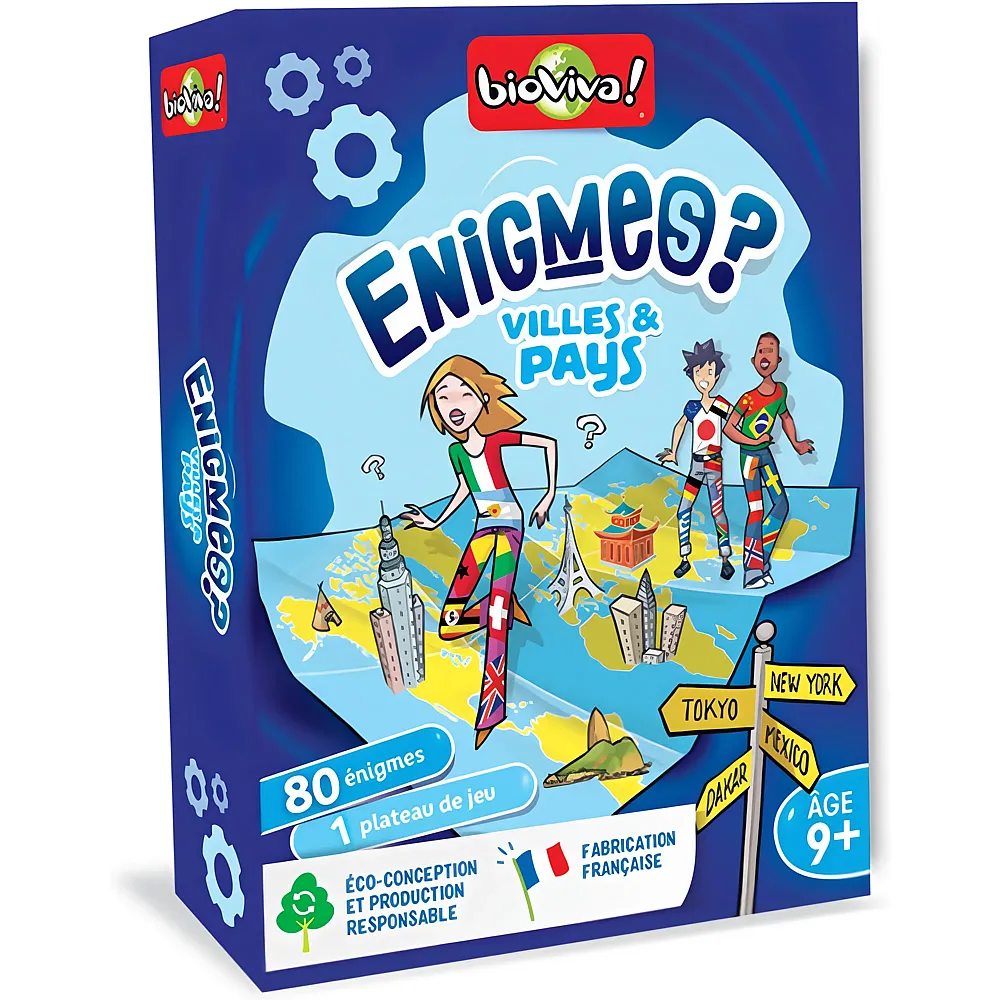 Bioviva Les Enigmes Villes ET Pays FR
