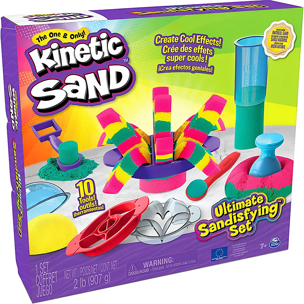Spin Master Kinetic Sand Ultimate Sandisfying Set