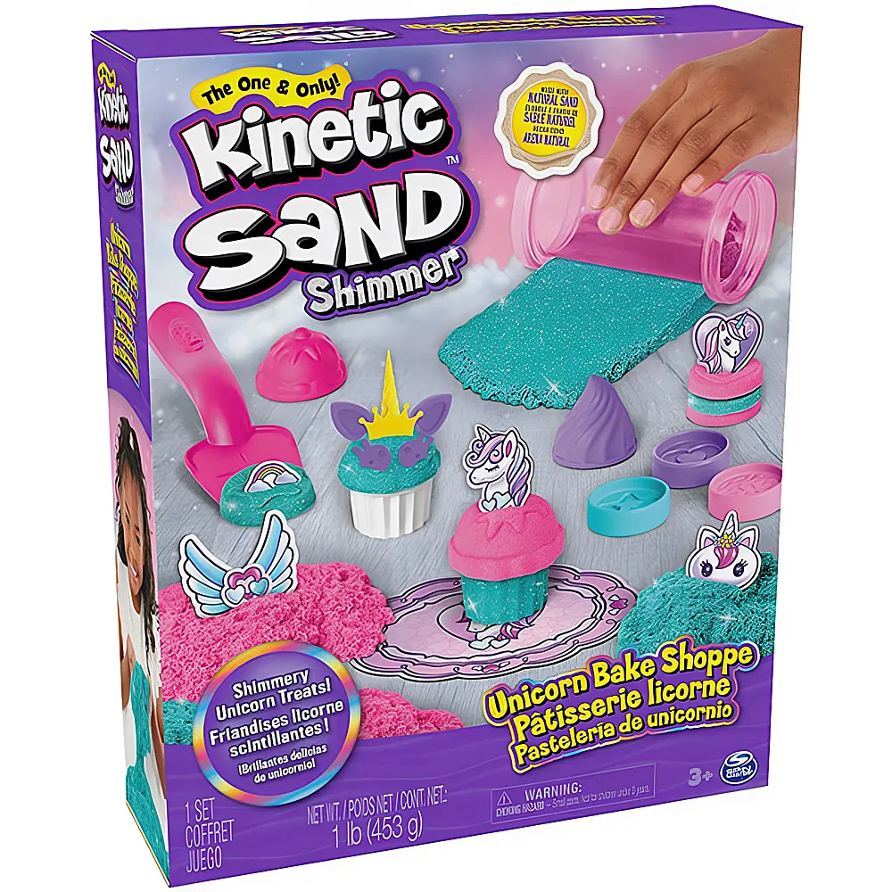 Spin Master Kinetic Sand Unicorn Bake Shoppe 454g