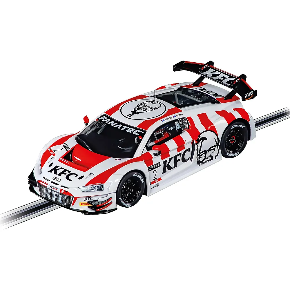 meinspielzeug - Carrera Digital 132 Audi R8 LMS GT3 Evo, No.2 KFC Racing | Rennbahn Fahrzeuge