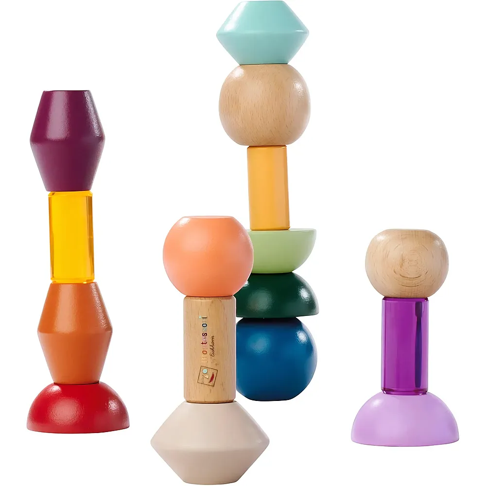 Eichhorn Montessori Stapel-Perlen - 16 Teile