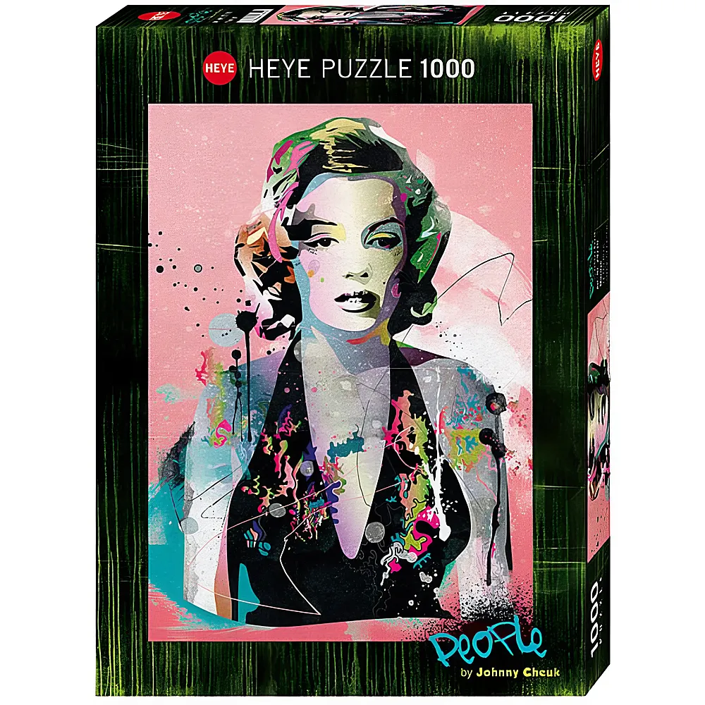 HEYE Puzzle Johnny Cheuk Marilyn 1000Teile