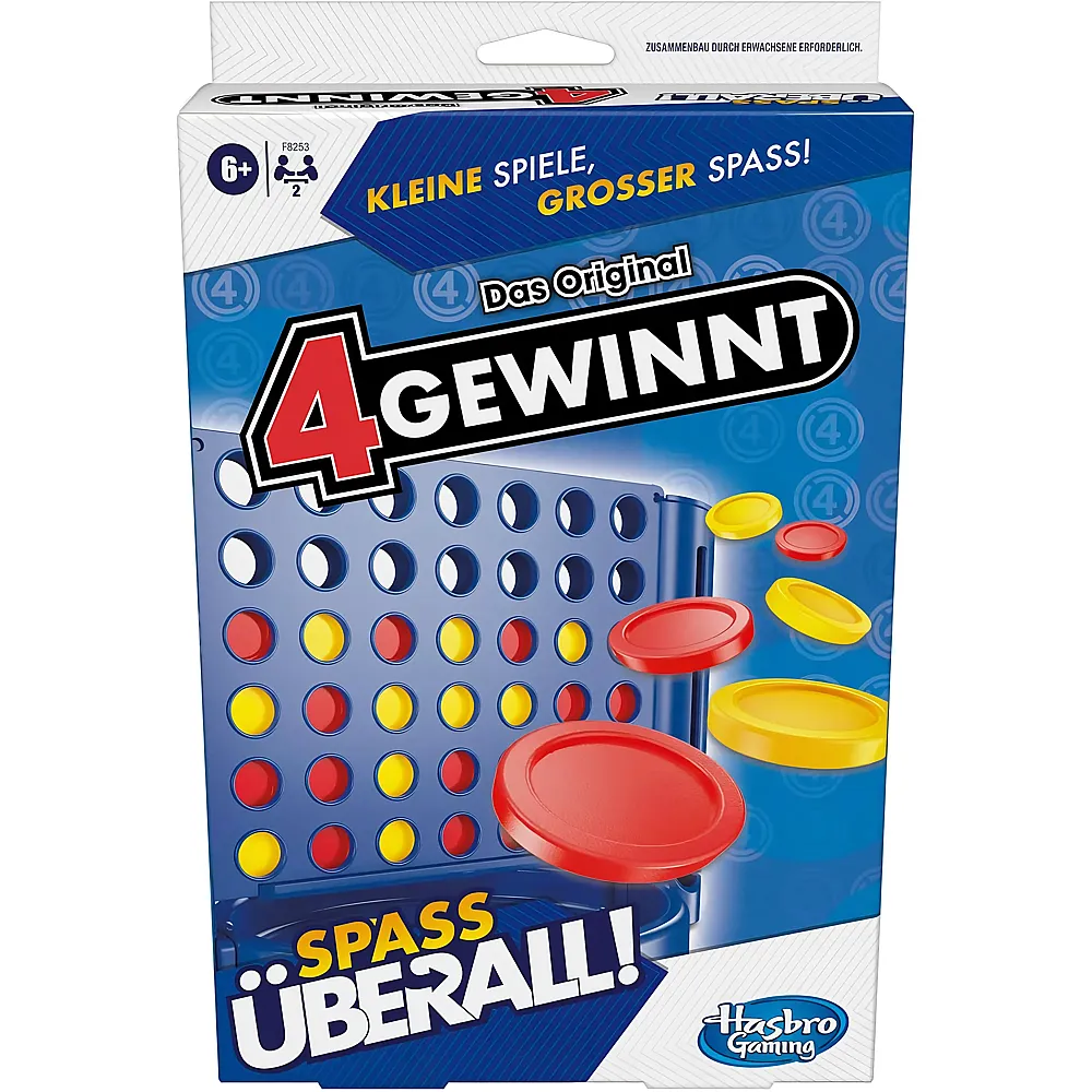 Hasbro Gaming 4 gewinnt Kompakt - Deutsch