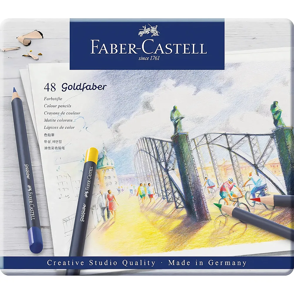 Faber-Castell Goldfaber Farbstift 48Teile