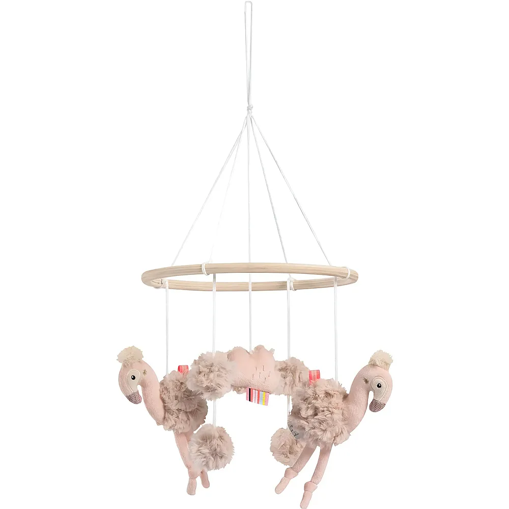 meinspielzeug - Fehn Holz-Mobile Flamingo | Mobiles
