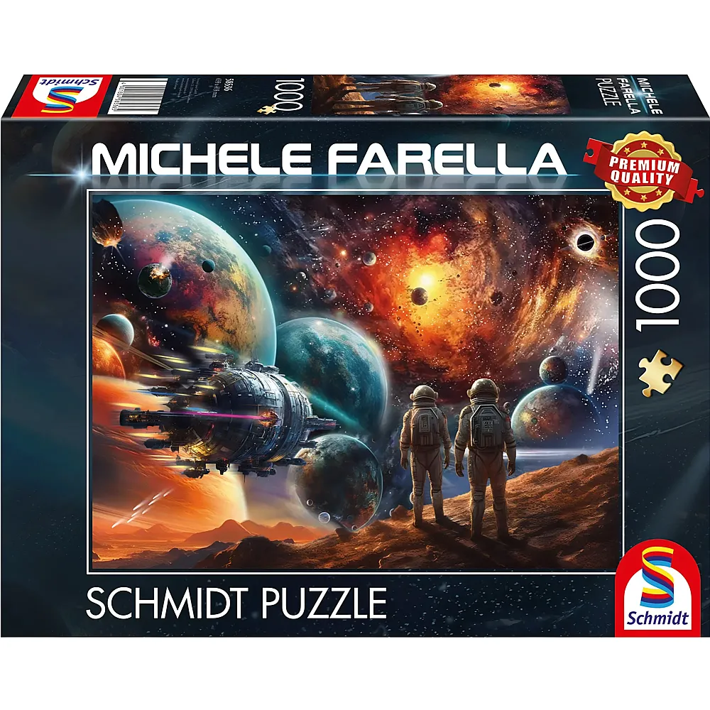 Schmidt Puzzle Reise ins Weltall - 1000 Teile
