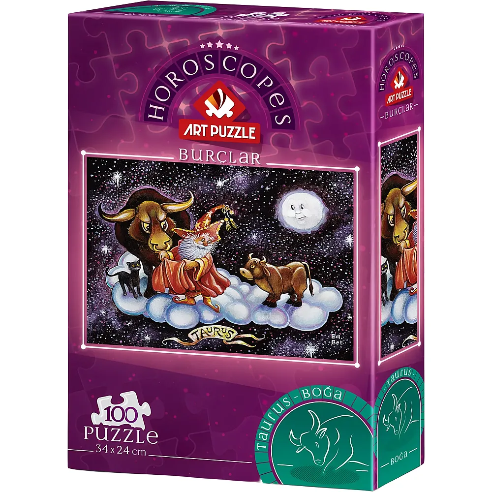 Art Puzzle Sternzeichen Stier - 100 Teile - Puzzle 10-104 Teile