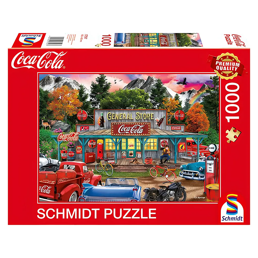 Schmidt Puzzle Coca Cola - Store 1000Teile