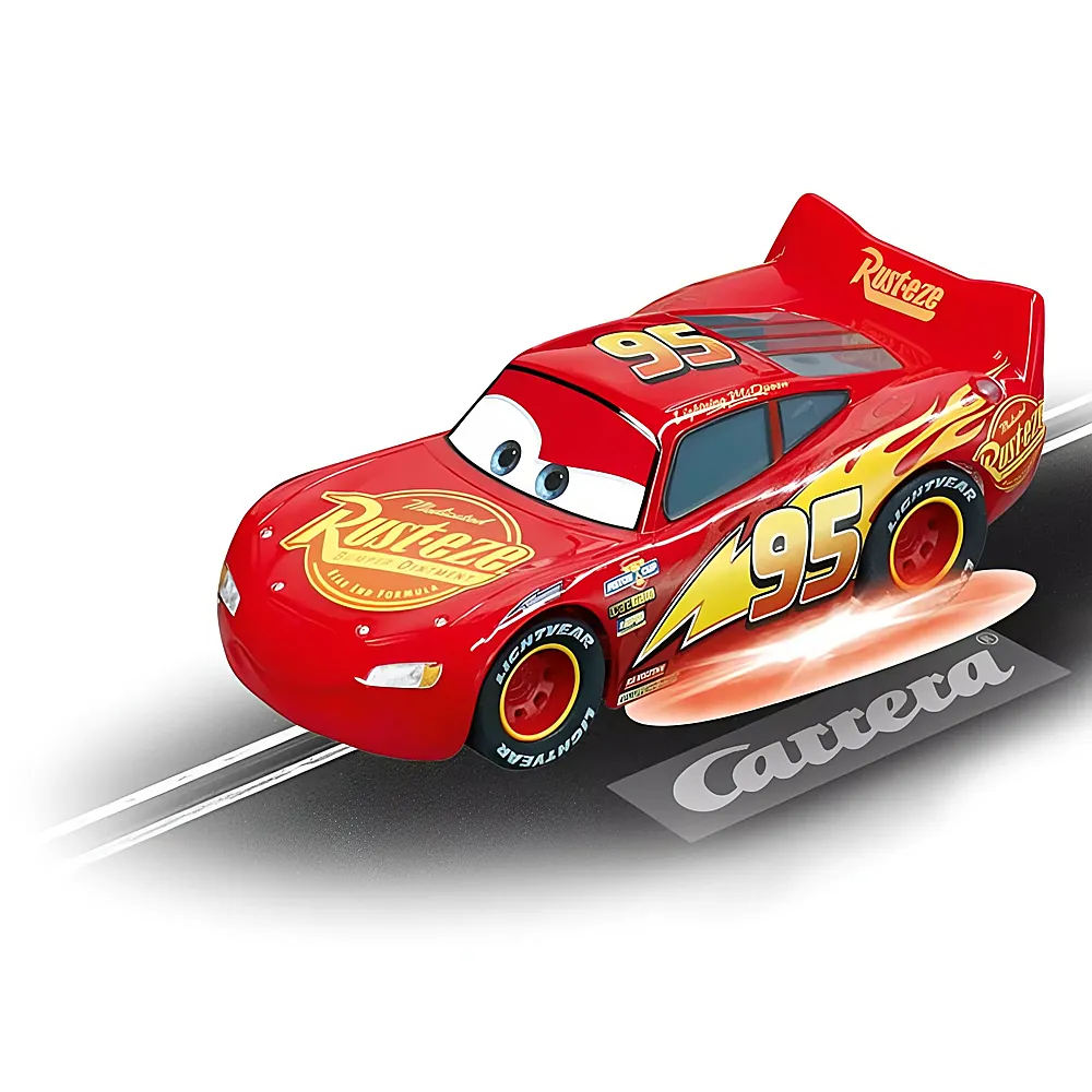 Carrera Go Disney Cars McQueen Neon Nights | Rennbahn Fahrzeuge