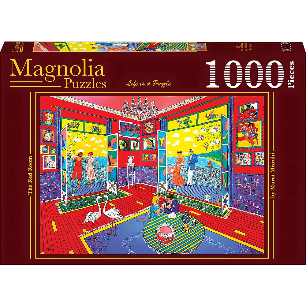 Magnolia Puzzle Puzzle 1000 Teile Der Rote Raum