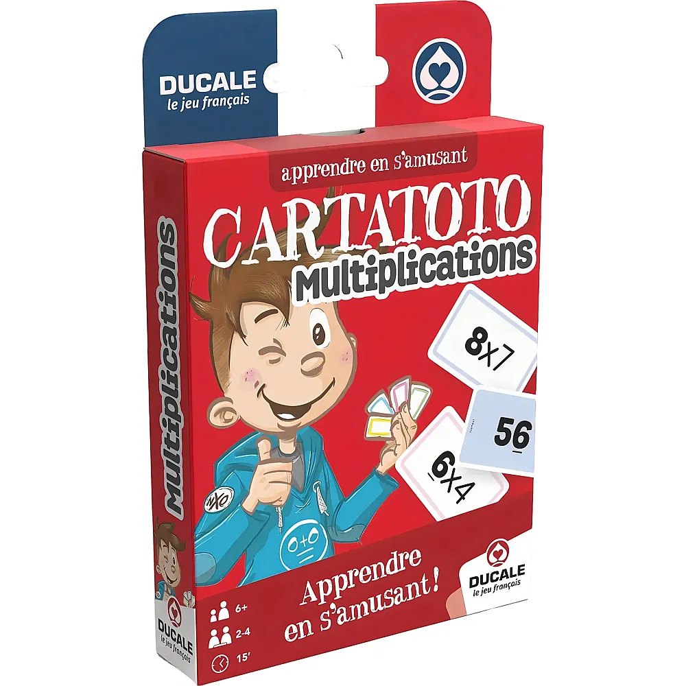 Cartamundi Shuffle Cartatoto Multiplications Eco Format