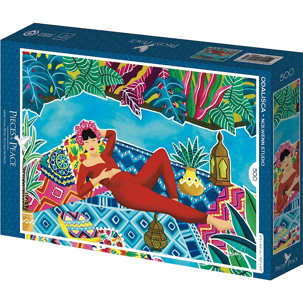 Pieces & Peace Puzzle Odalisca - 500 Teile