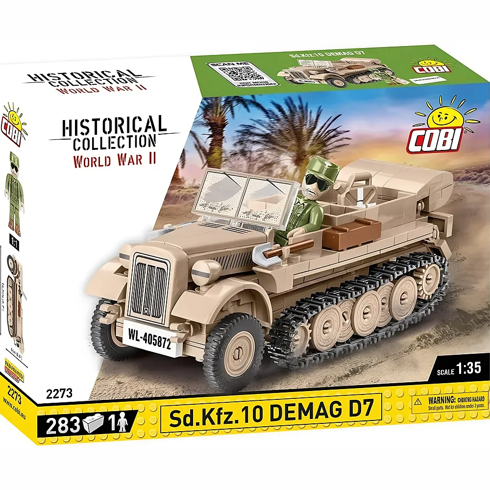 COBI Historical Collection Sd.Kfz 10 Demag D7 2273