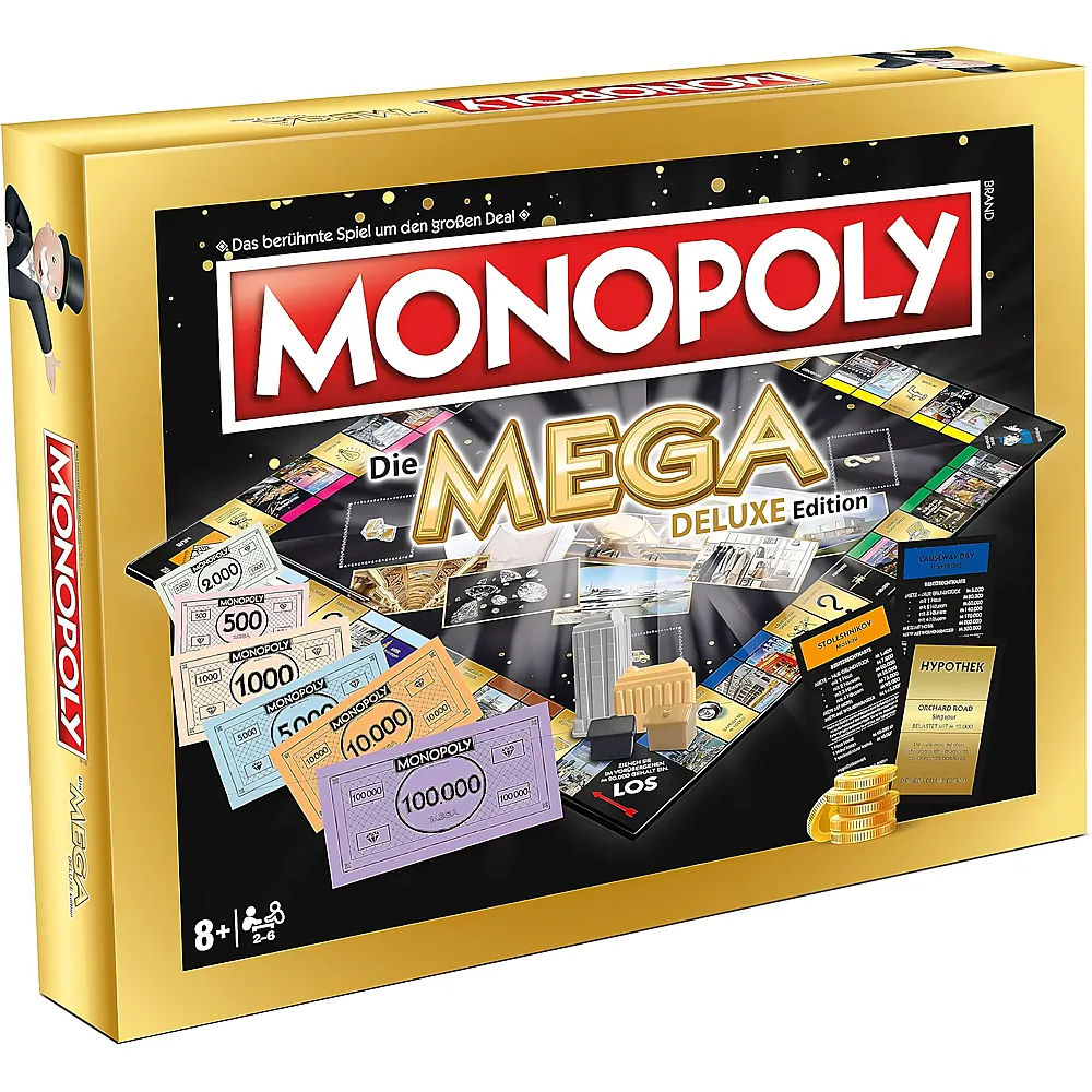 Winning Moves Monopoly Mega Deluxe Edition - Deutsch