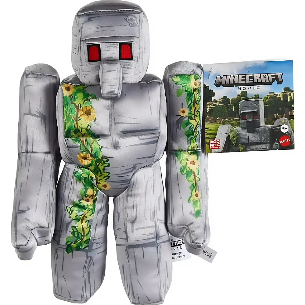 Mattel Minecraft Iron Golem - 20 cm - Lizenzfiguren Pl�sch