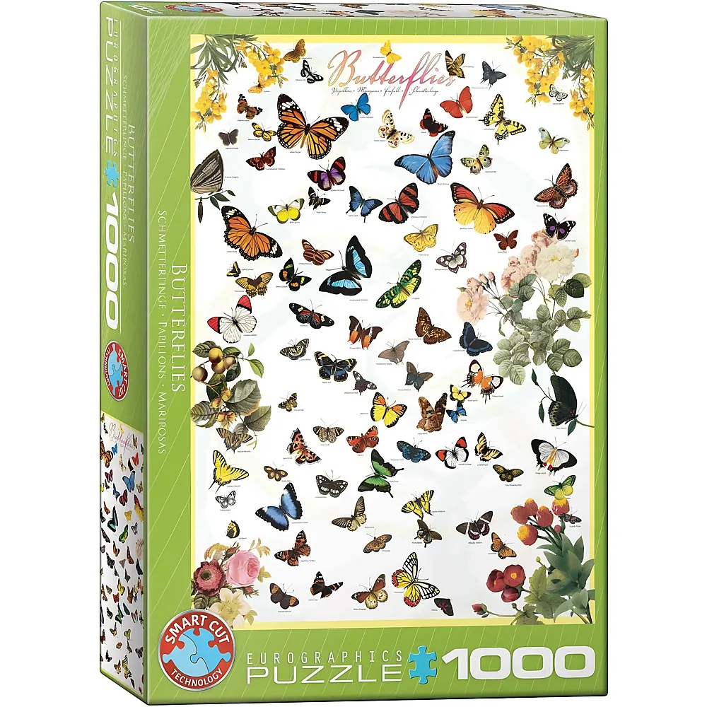 Eurographics Puzzle Butterflies 1000Teile