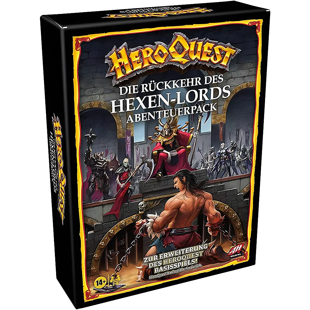 Hasbro Gaming HeroQuest Erweiterung Return of Witchlord DE