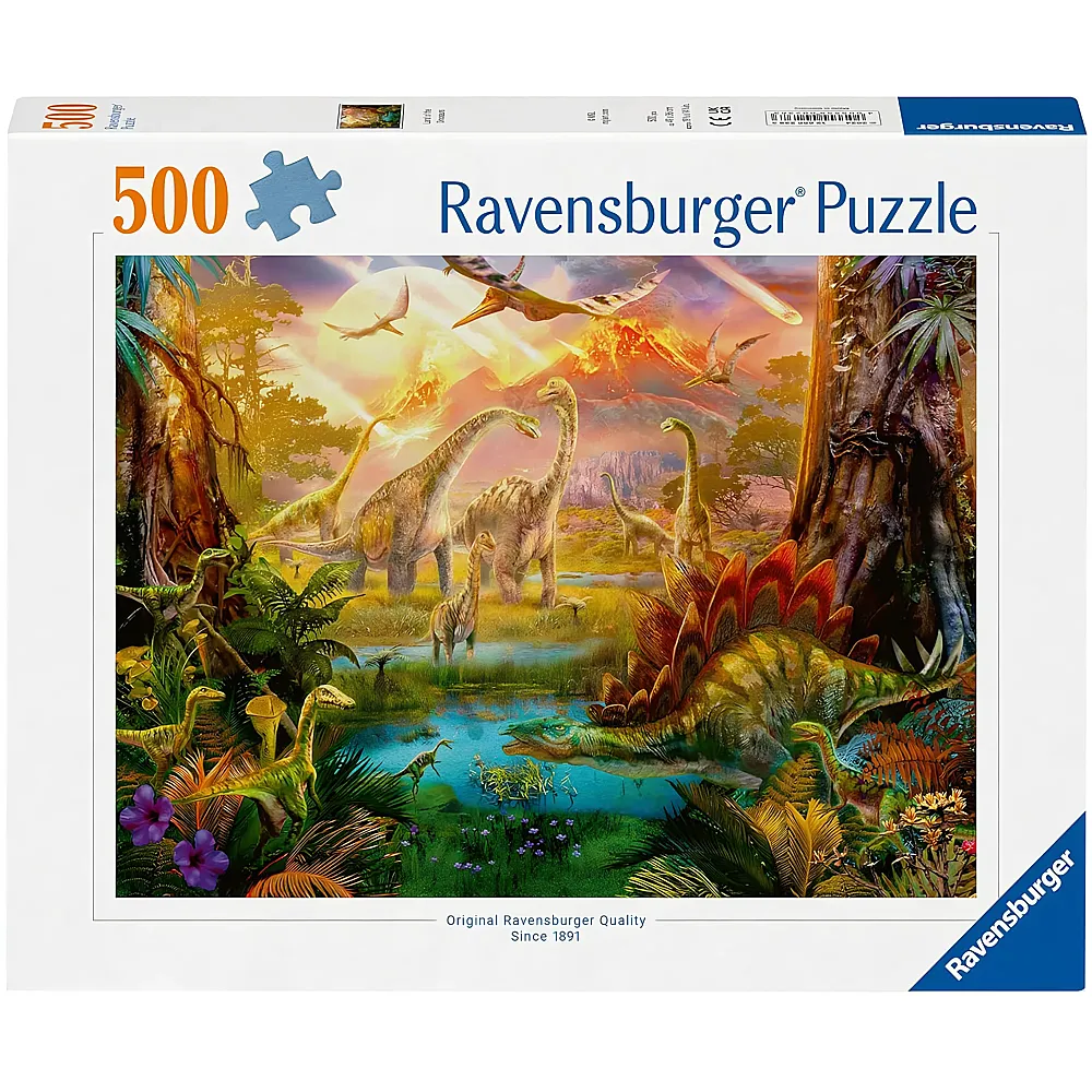 Ravensburger Puzzle Im Dinoland 500Teile