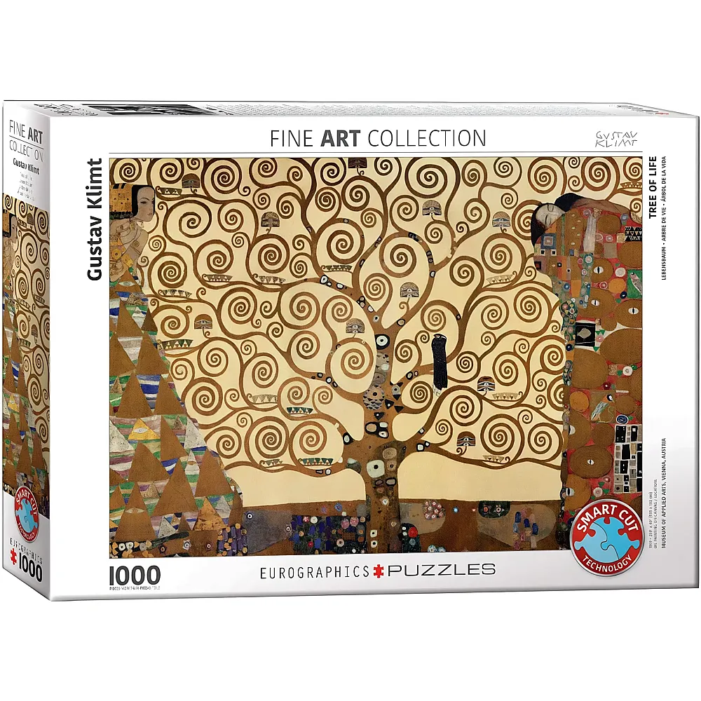 meinspielzeug - Eurographics Puzzle Gustav Klimt - Lebensbaum 1000Teile | Puzzle 1000 Teile