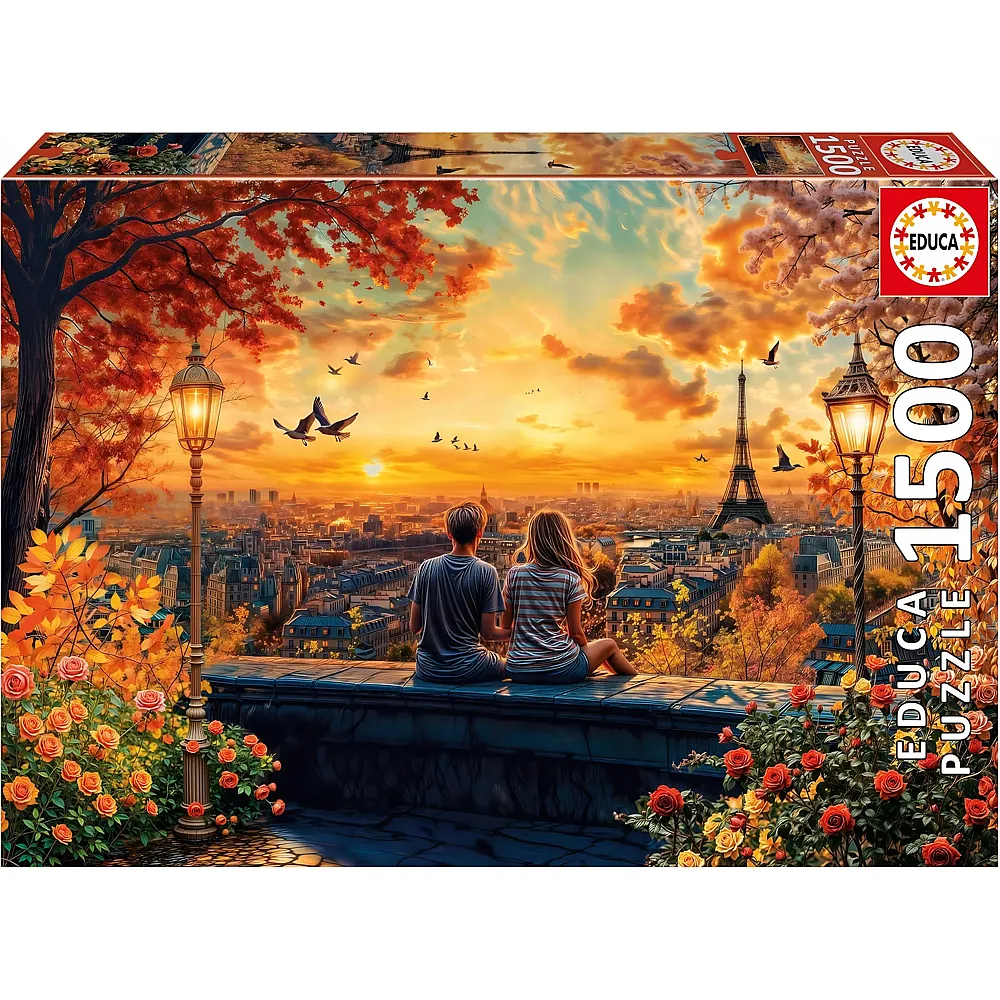 Educa Puzzle In love in Paris - 1500 Teile