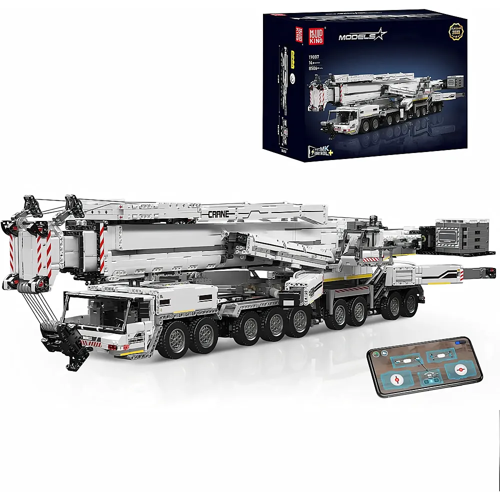 Mould King Models Ferngesteuerter LKW-Kran 17007