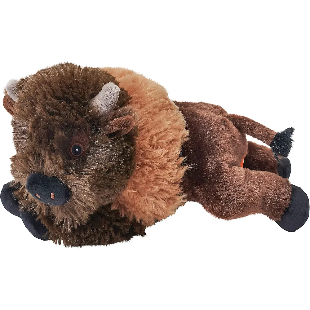 Wild Republic Ecokins Mini Bison, Kuscheltier aus Stoff, Nachhaltiges Spielzeug, Baby Geschenk zur Geburt von Jungen und M�dchen - Suche