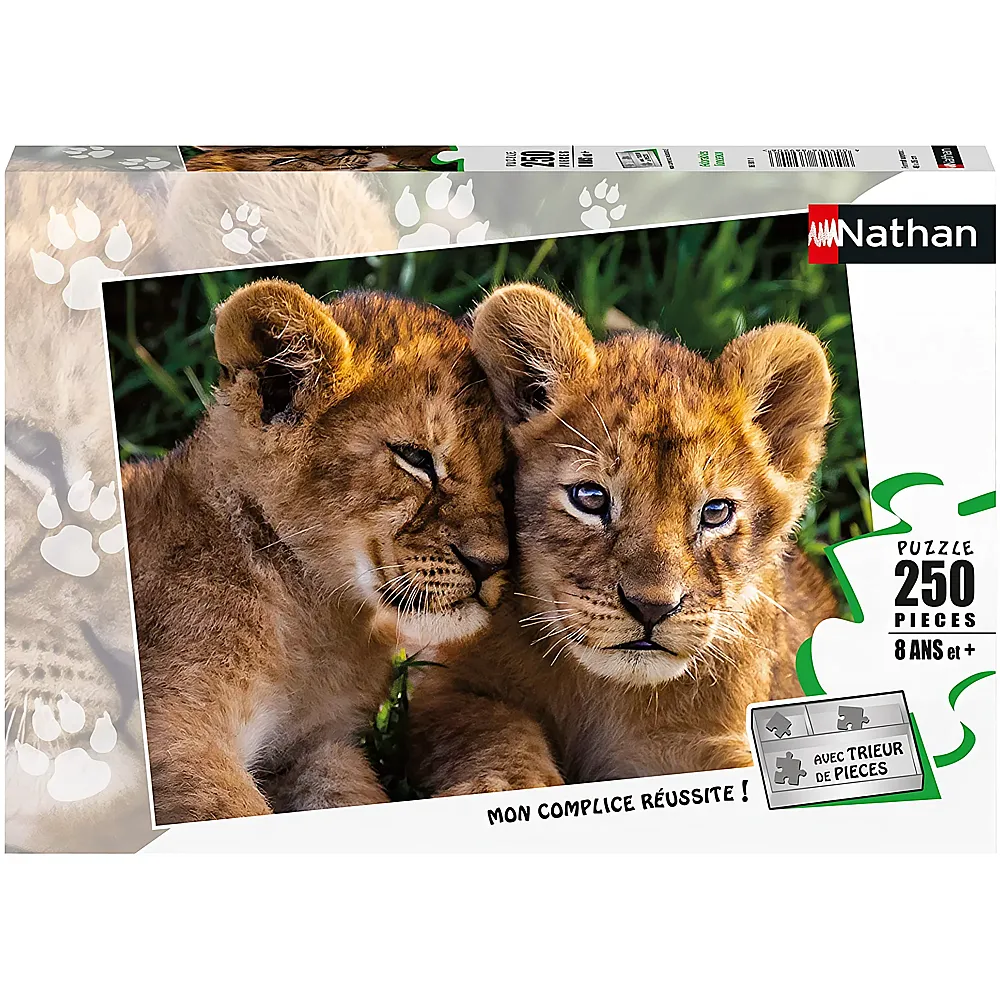 Nathan Puzzle Adorable Lion Babies - 250 Teile
