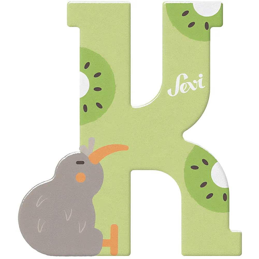 Sevi Buchstaben Tiere K - Kiwi