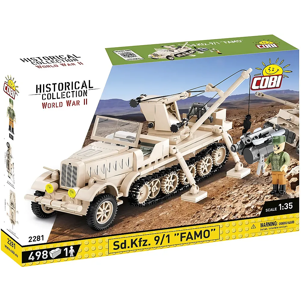 COBI Historical Collection Sd.Kfz. 9/1 Famo 2281