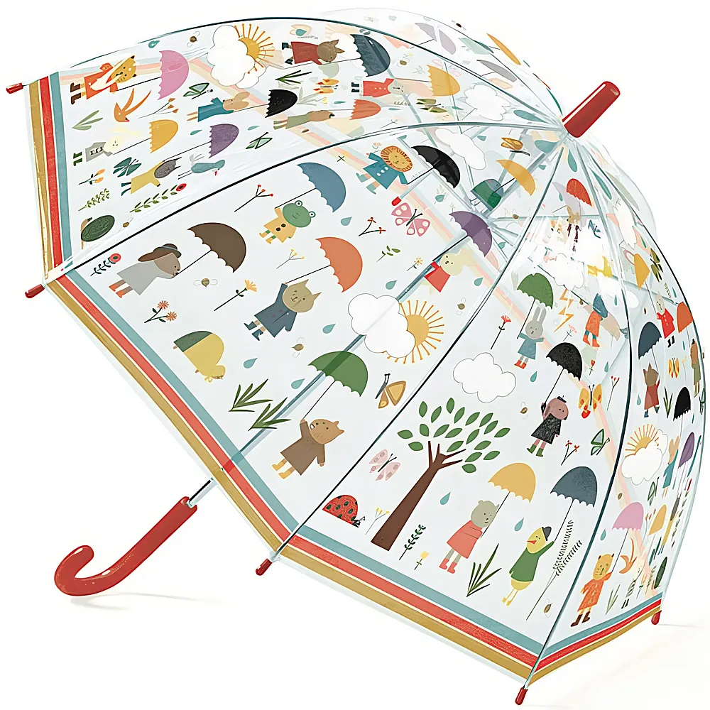 Djeco Dekoration Regenschirm Tiere 70cm | Accessoires