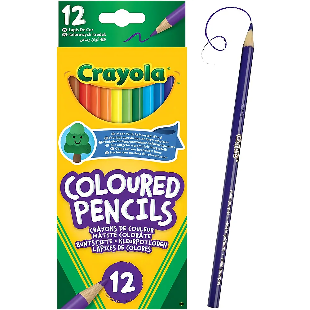 Crayola Buntstifte - 12 Teile