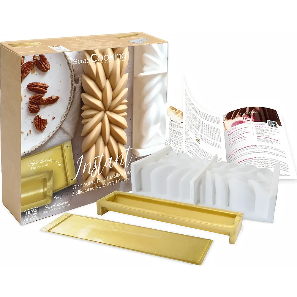 ScrapCooking Form B�che Instant - 3 Teile