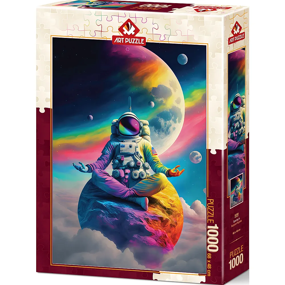 Art Puzzle Auszeit im All - 1000 Teile