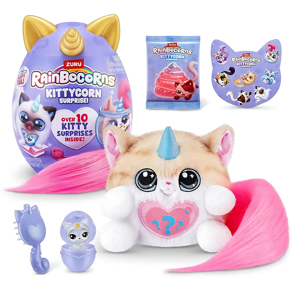 Zuru Rainbocorns Kittycorn Surprise Norwegian Forest Cat Astrid