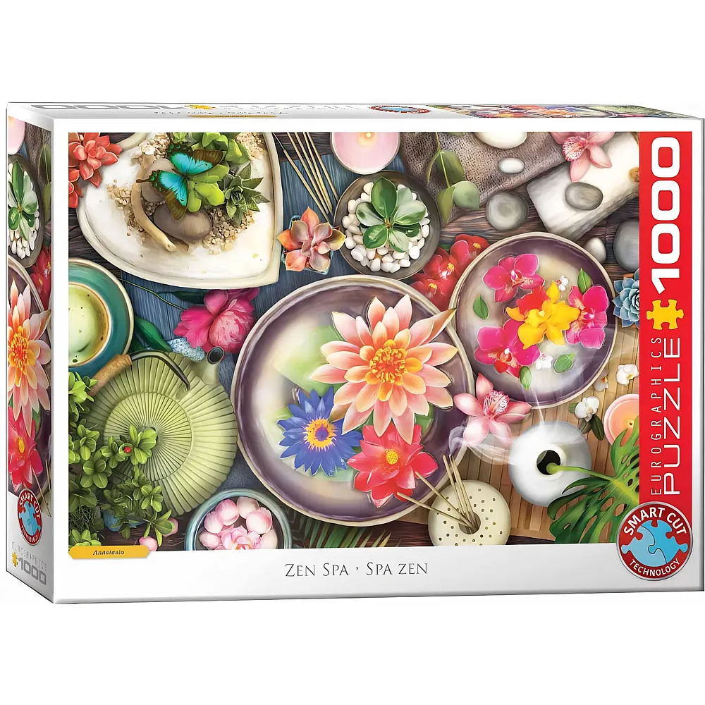 Eurographics Puzzle Zen Blumen - 1000 Teile