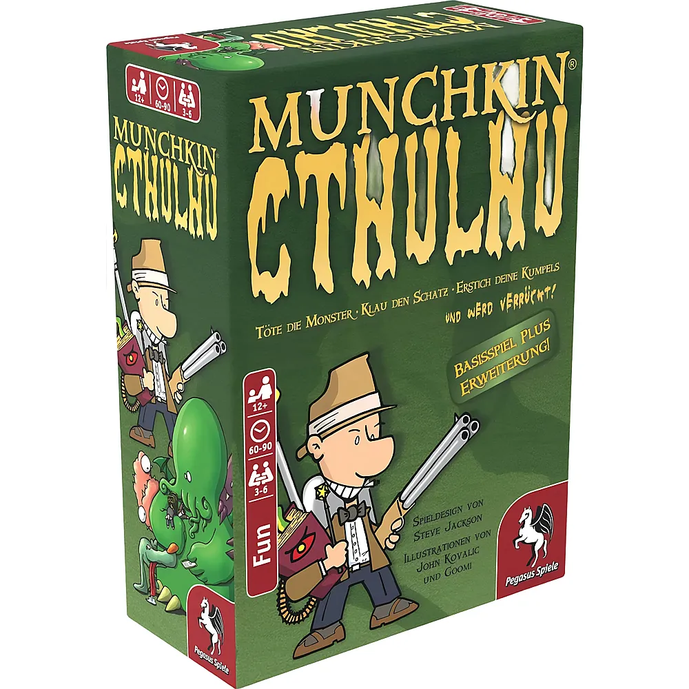 Pegasus Spiele Munchkin Cthulhu 1 und 2 | Kartenspiele