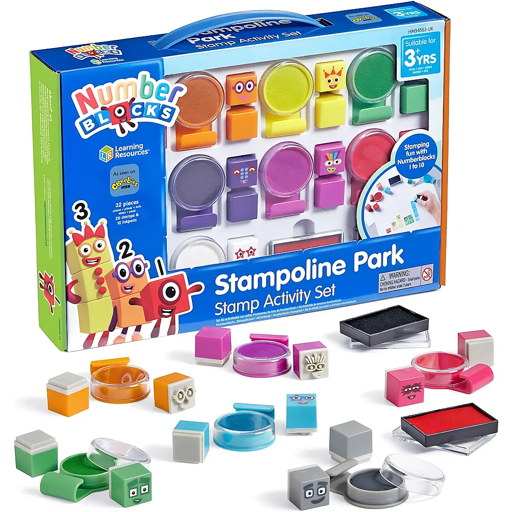 Learning Resources Numberblocks Stampoline-Freizeitpark
