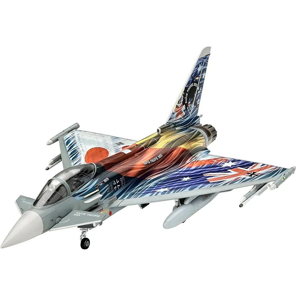 Revell Geschenkset Eurofighter-Pacific Platinum Edition