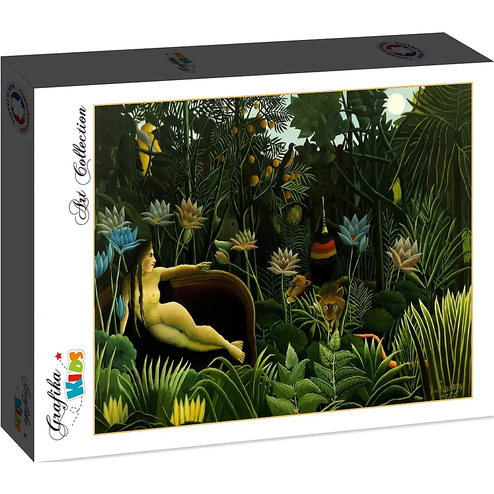 Grafika Puzzle Art Collection Henri Rousseau Grafika Kids The Dream, 1910 - 12 Teile