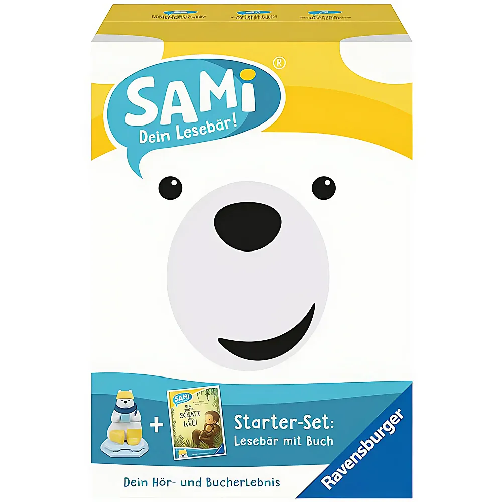 Ravensburger Starter-Set SAMi Leseb�r Der gr�sste Schatz der Welt
