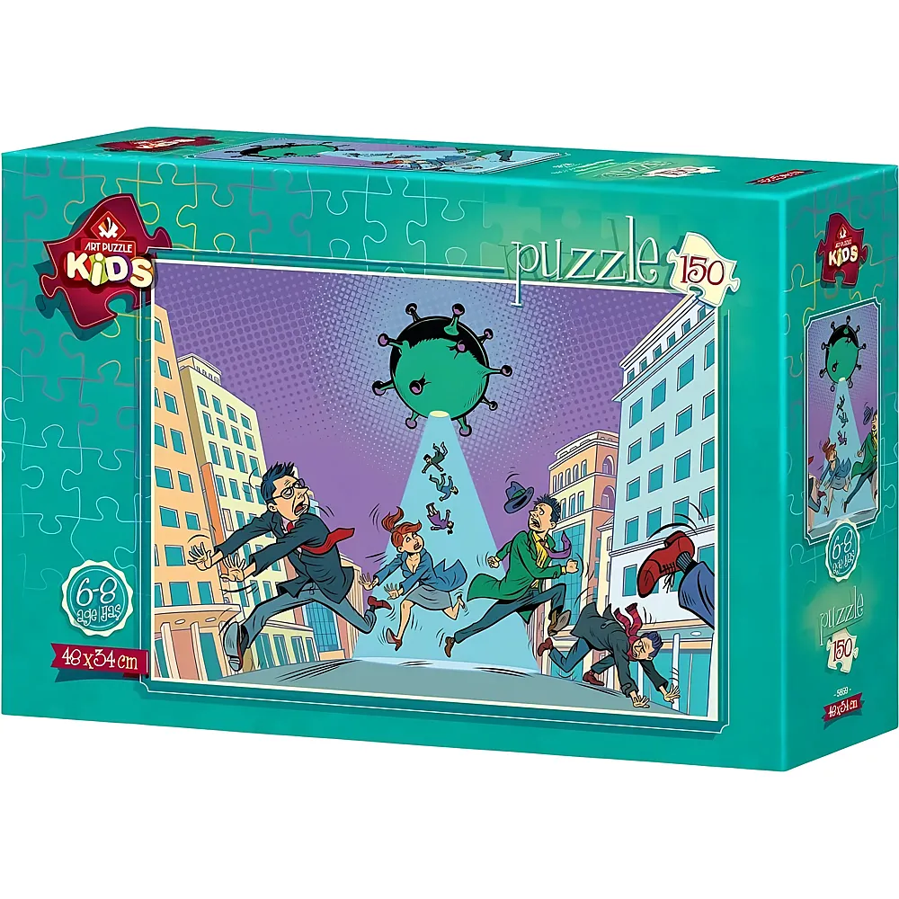 Art Puzzle Kids Virusflucht - 150 Teile