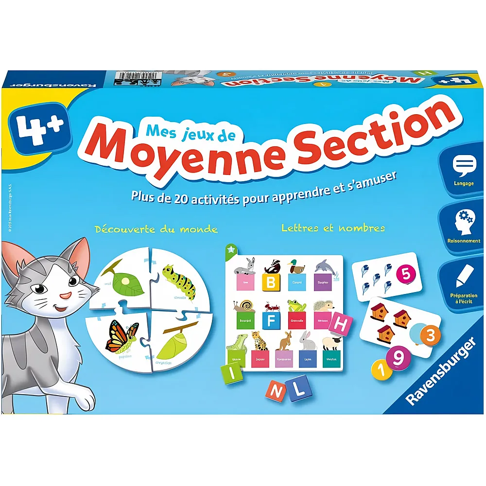 Ravensburger Mes jeux de Moyenne Section - Franais