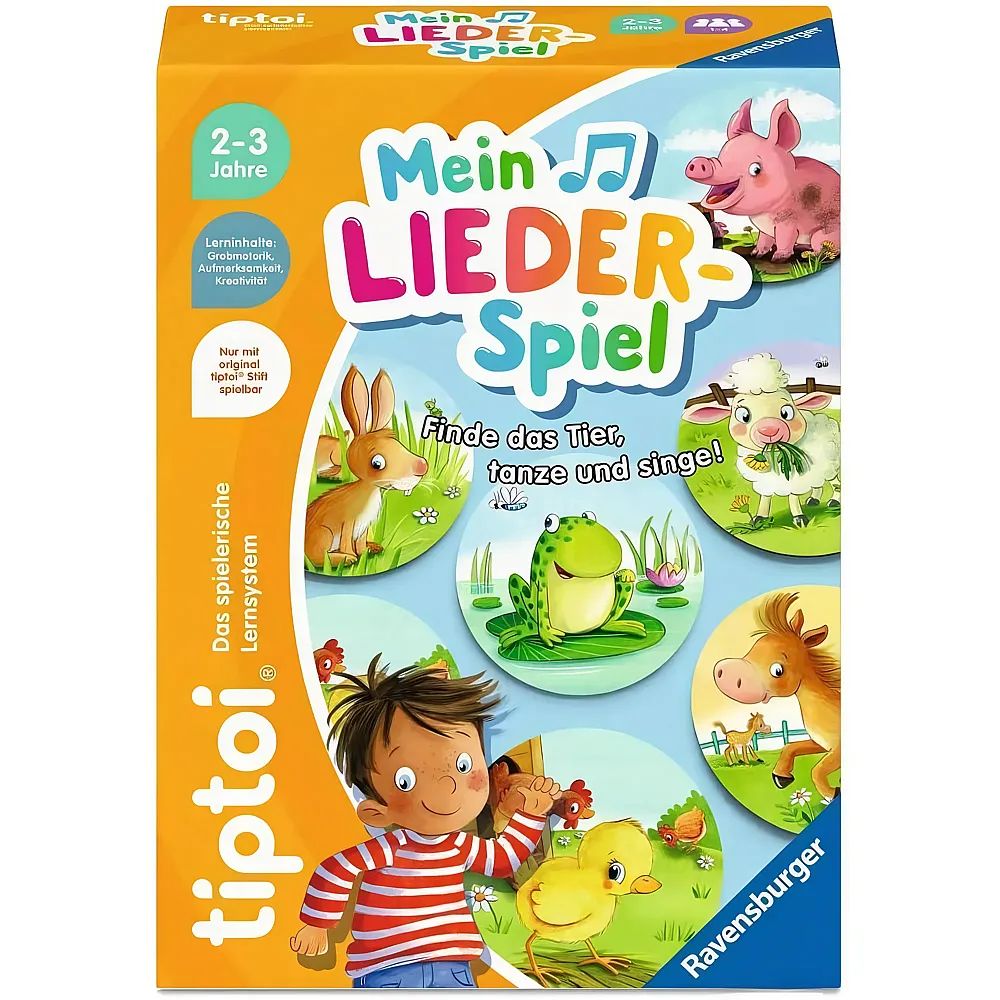 Ravensburger tiptoi Mein Lieder-Spiel