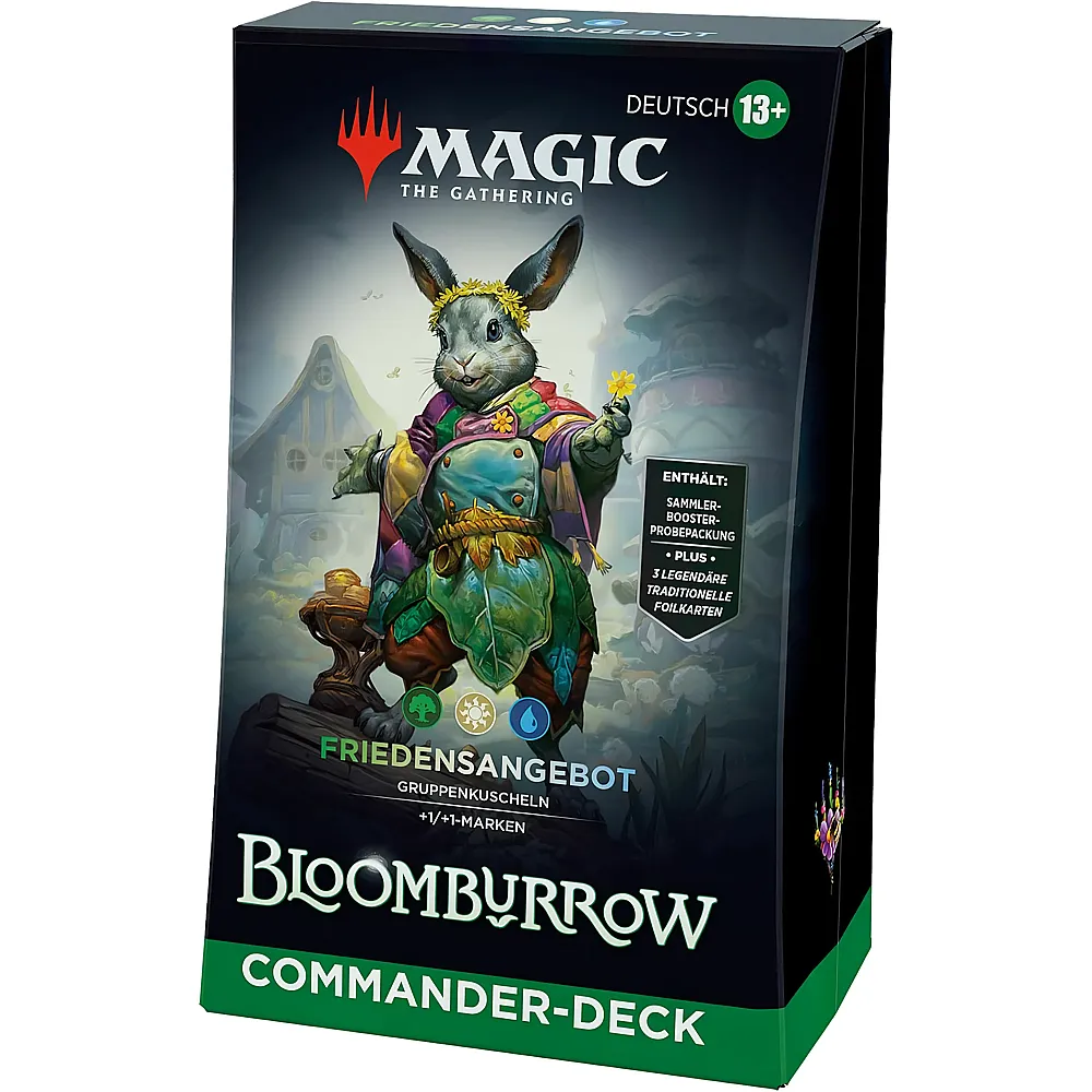 Magic The Gathering Bloomburrow Commander-Deck - Friedensangebot - Deutsch - Sammelkarten TCG