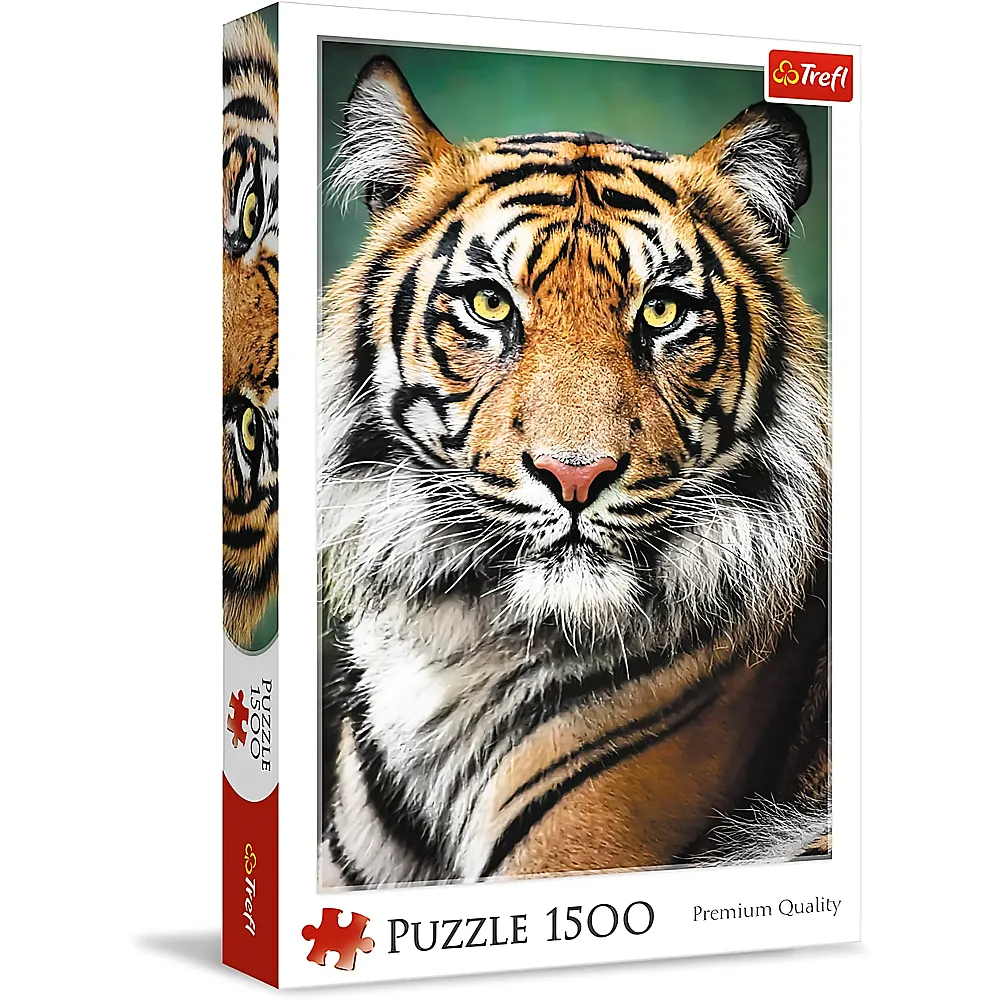Trefl Puzzle Portr�t Eines Tigers - 1500 Teile