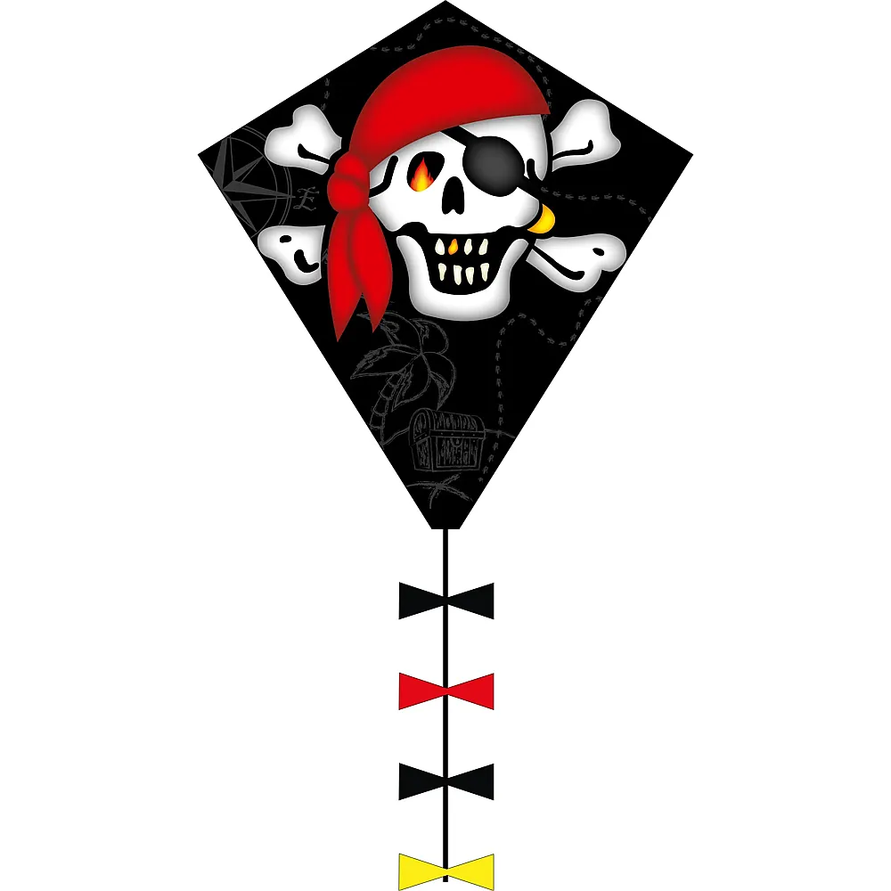 HQ Invento Eddys Drachen Jolly Roger
