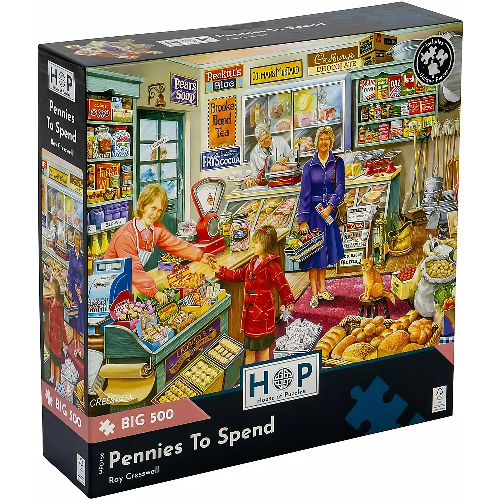HOP - House of Puzzles Pennies To Spend 500Teile