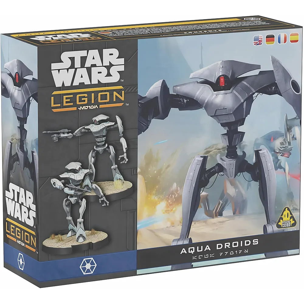 Atomic Mass Games Star Wars Legion Star Wars Aqua Droid Unit Erweiterung - Mehrsprachig